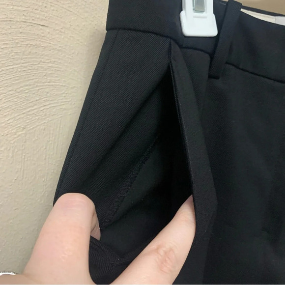 M.M. LaFleur The Mejia Pant Washable Wool Twill in Black Size 0 - Picture 6 of 14